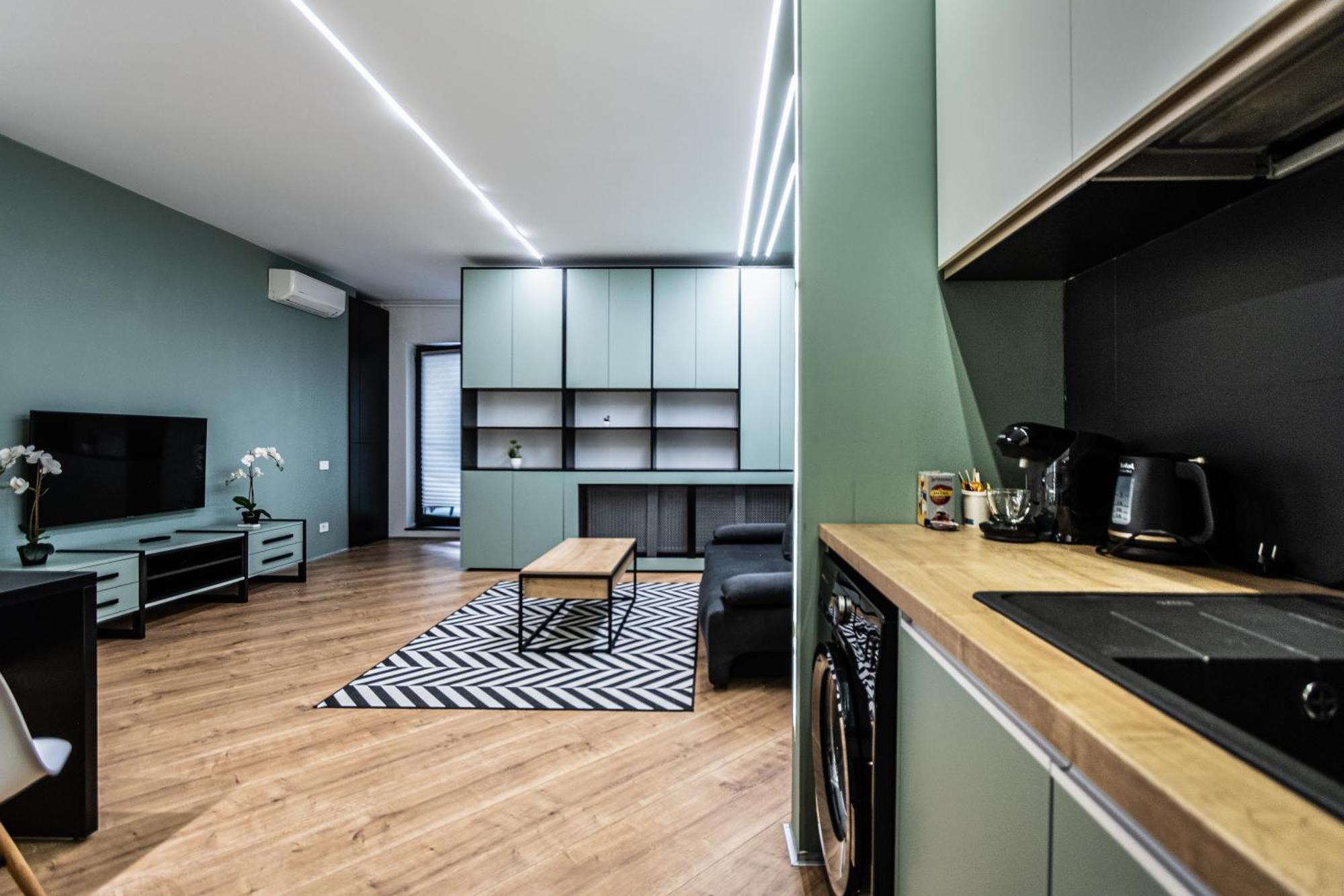 Appartamento Luxury Pipera Voluntari Esterno foto